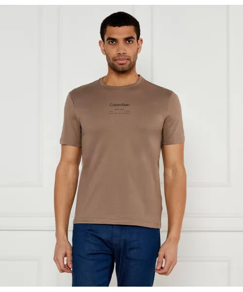 

Футболка Regular fit Calvin Klein, коричневый