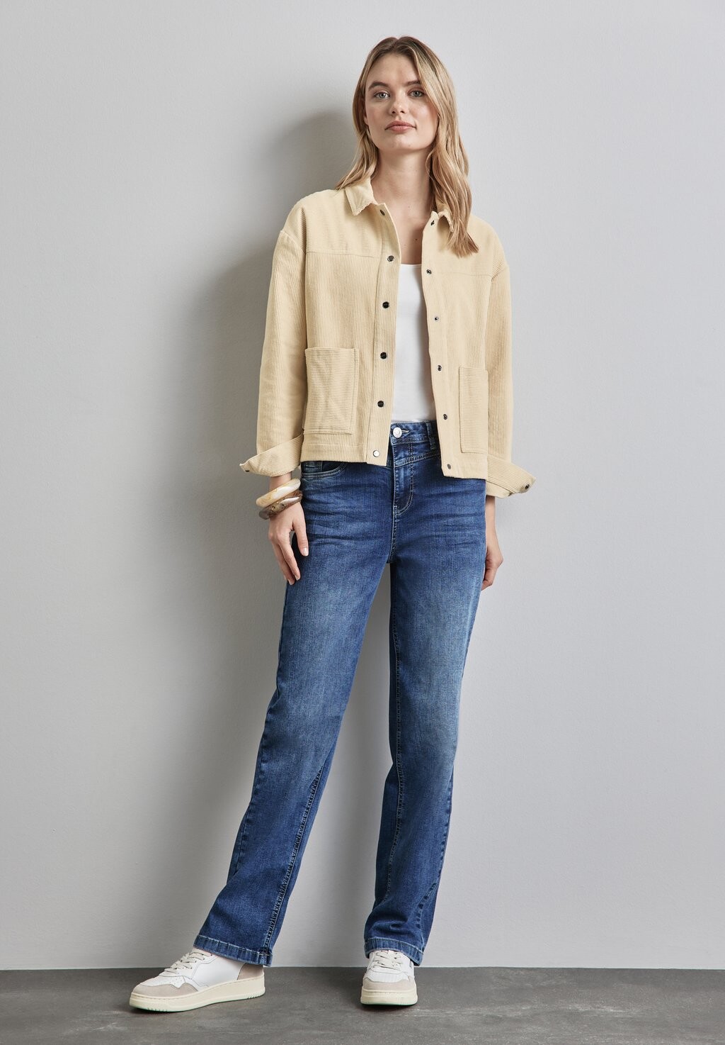 

Летняя куртка OVERSHIRT Street One, бежевый