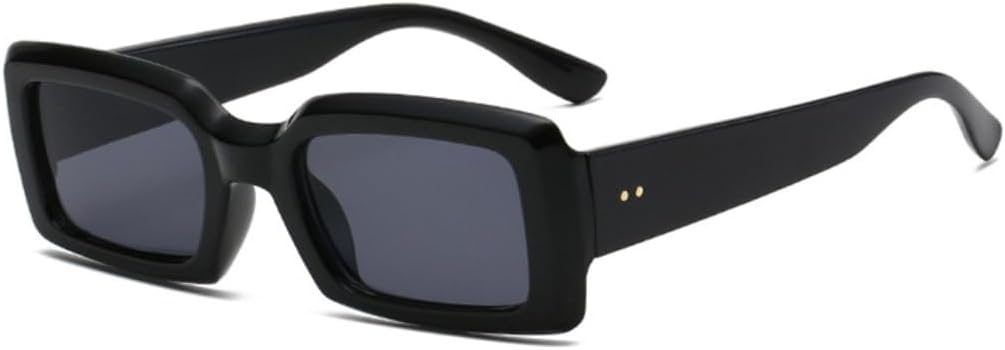 

Популярные модные прямоугольные цветные солнцезащитные очки для женщин в стиле ретро, ​​гелевые, с защитой от УФ-излучения UV400, для мужчин с градиентным покрытием UUPTTPL, 1