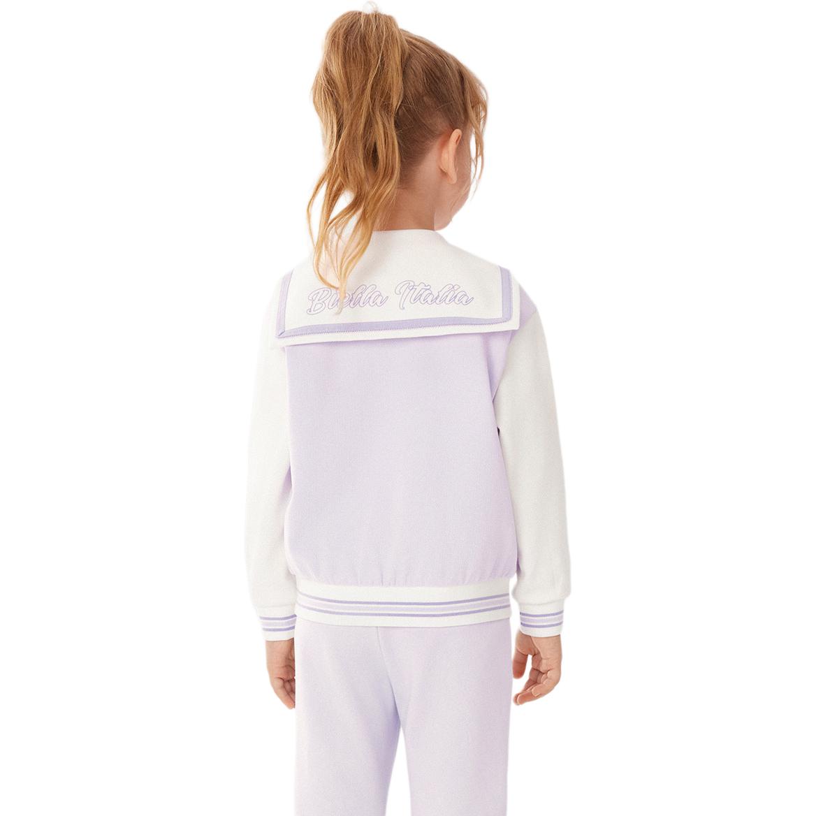 FILA KIDS Бейсбольная куртка sonic purple для детей — фото 3