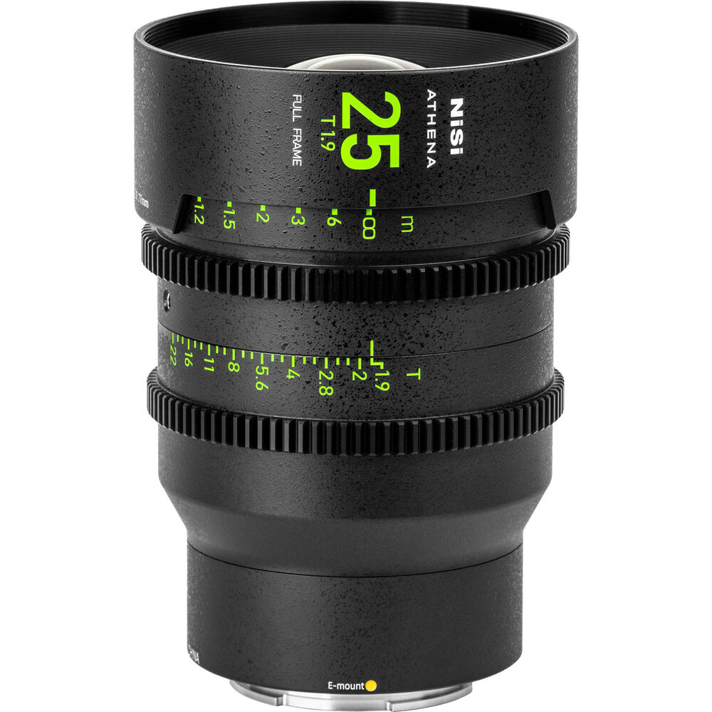 

Полнокадровый объектив NiSi ATHENA PRIME 25 мм T1.9 (крепление E)