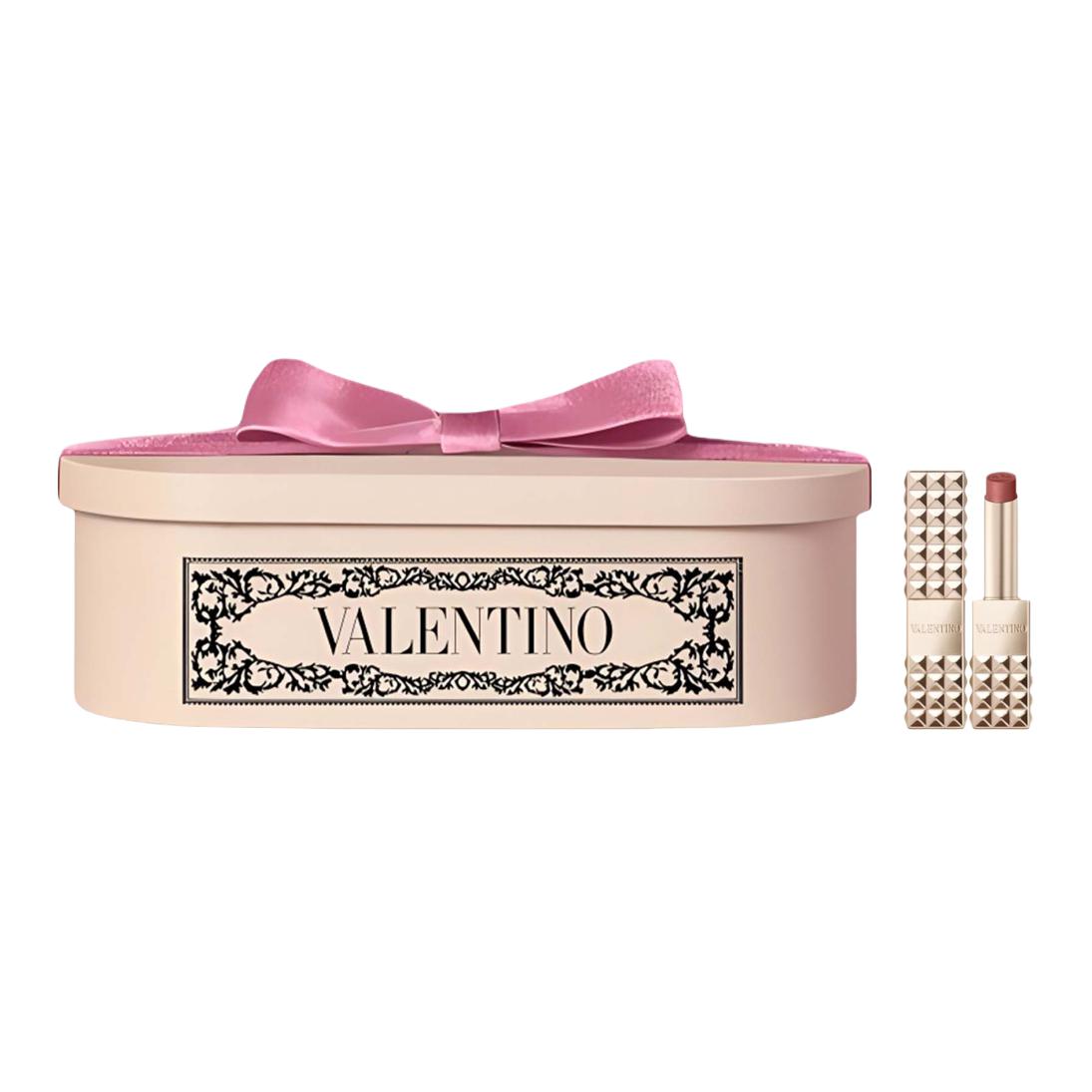 Valentino Limited Rivet Red Box Makeup Sets Matte Easy to Blend Natural Complexion 2.3g