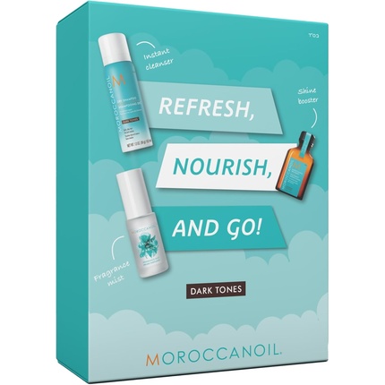 Молочко для умывания Moroccanoil — Восстанавливающее средство для темных тонов Refresh Nourish and Go! Dark Tones — фото 2
