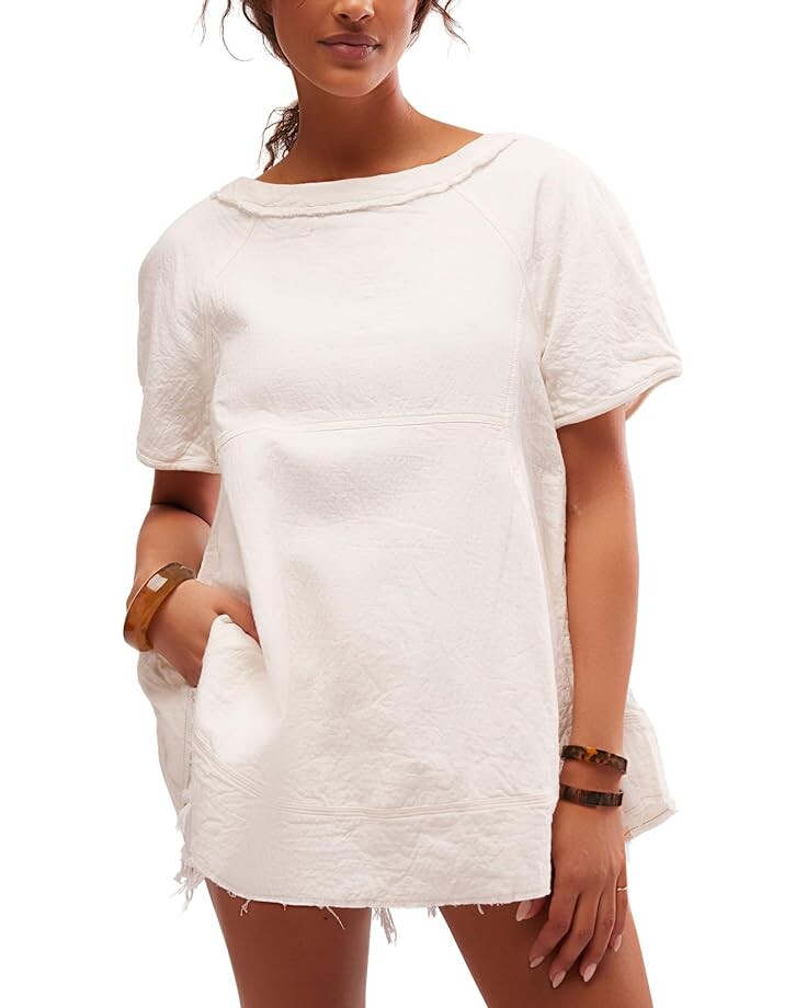 

Топ Free People Sunset City Top, цвет Optic White
