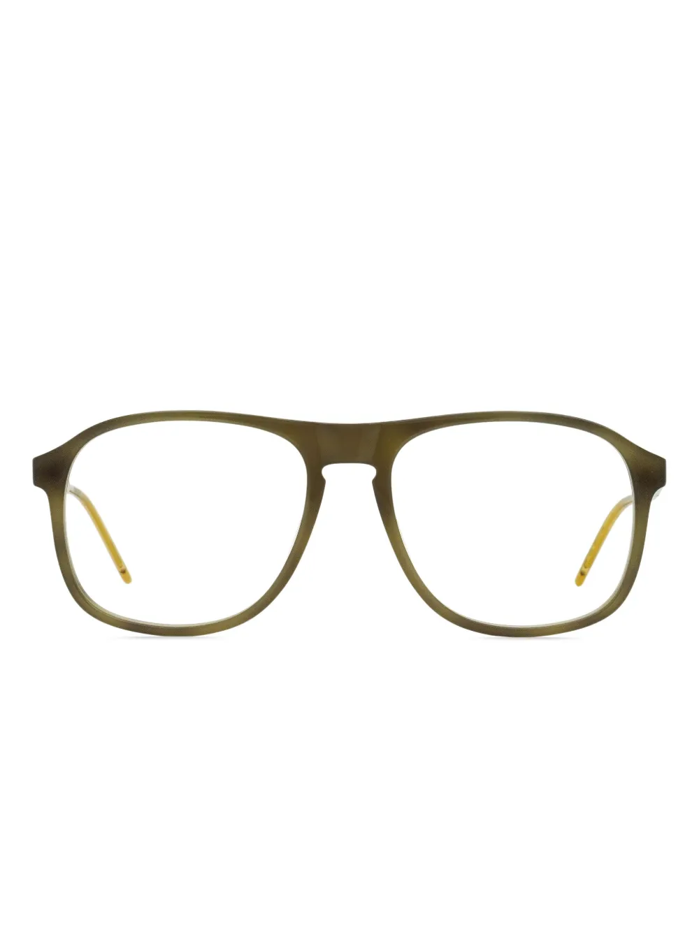 

Очки в квадратной оправе Gucci Eyewear, серый