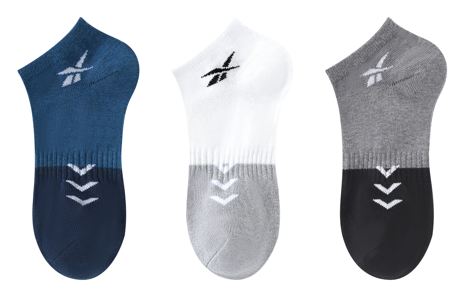 

Женские носки до щиколотки 3 пары Reebok, 3 Pack (Mixed Color)