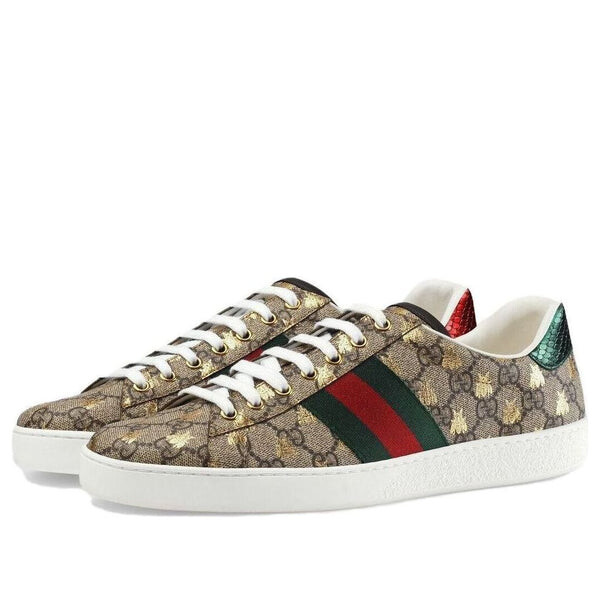 

Кроссовки ace gg supreme 'bees' Gucci, бежевый
