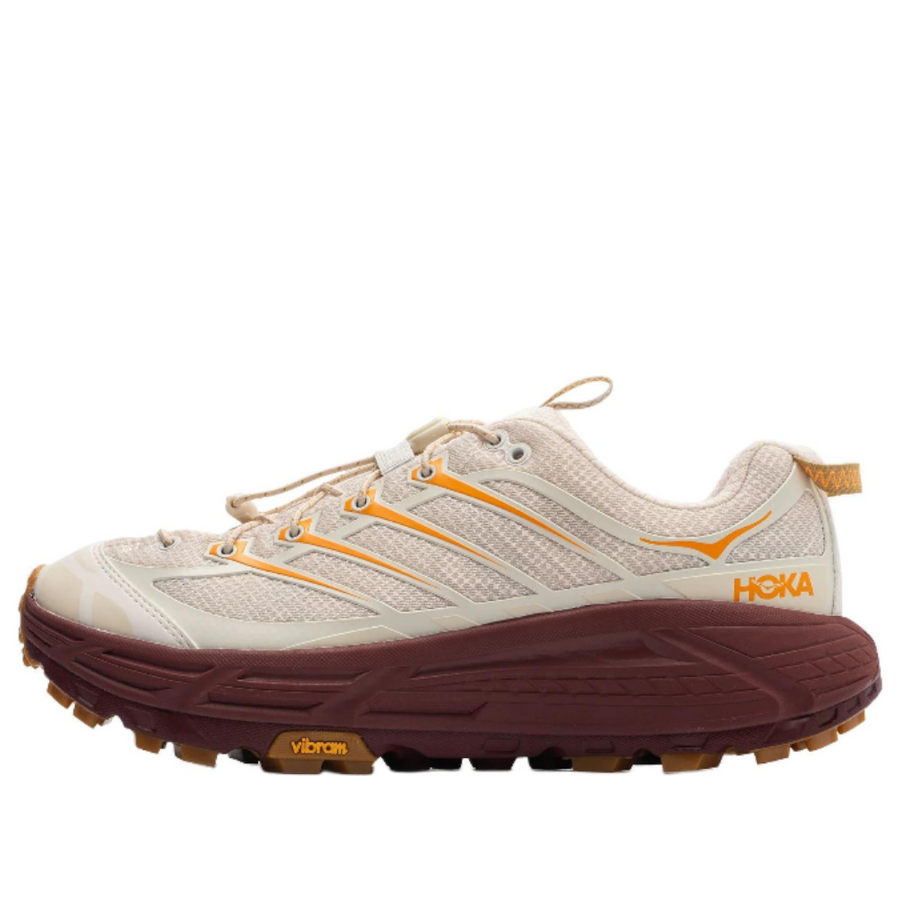 

Кроссовки HOKA ONE ONE Mafate Three2 'Vanilla Varsity Burgundy', бежевый