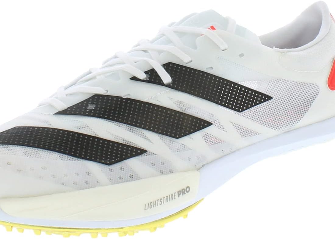 Кроссовки adidas Adizero Avanti для взрослых, унисекс, белый/черный — фото 2