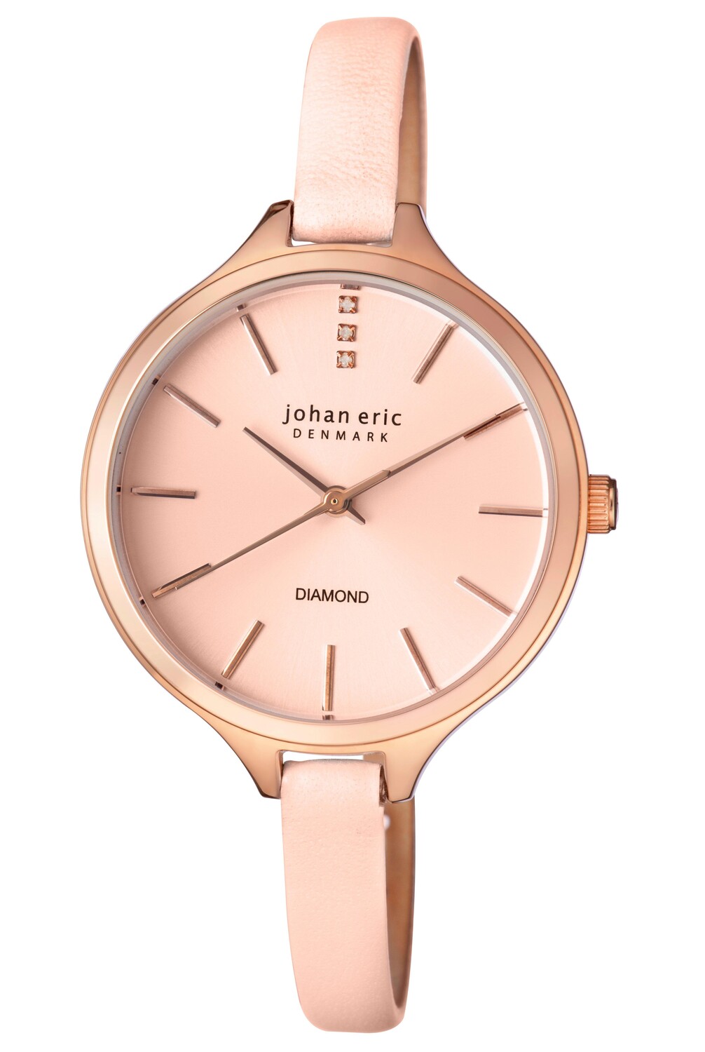 

Часы Herlev Slim Дания Johan Eric, розовый