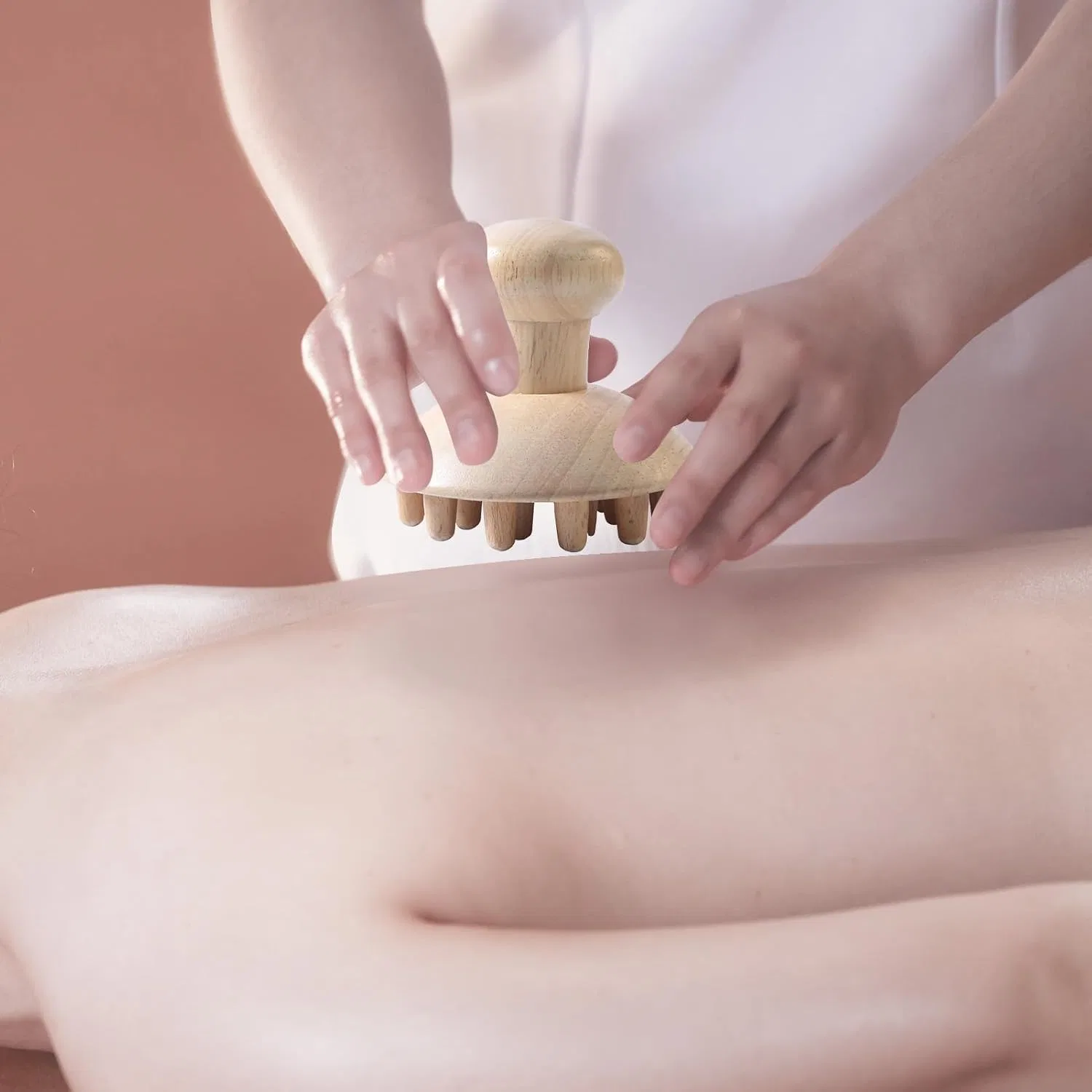 Деревянный ручной массажер для тела от целлюлита Generisch, Big Octopus Massager — фото 3