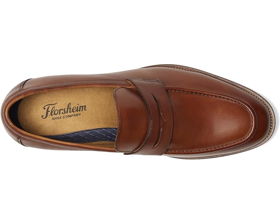 Оксфорды Florsheim Rucci Moc Toe Penny Loafer, цвет Cognac — фото 2