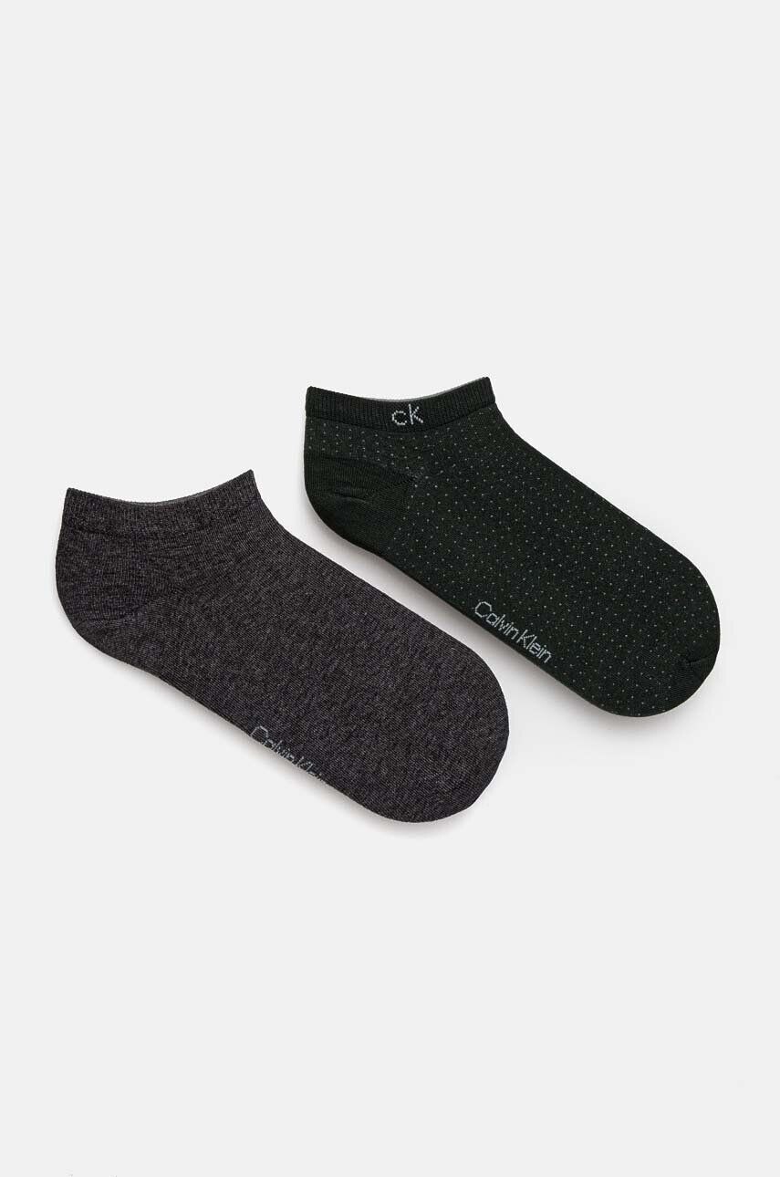 

2 упаковки носков Calvin Klein, зеленый