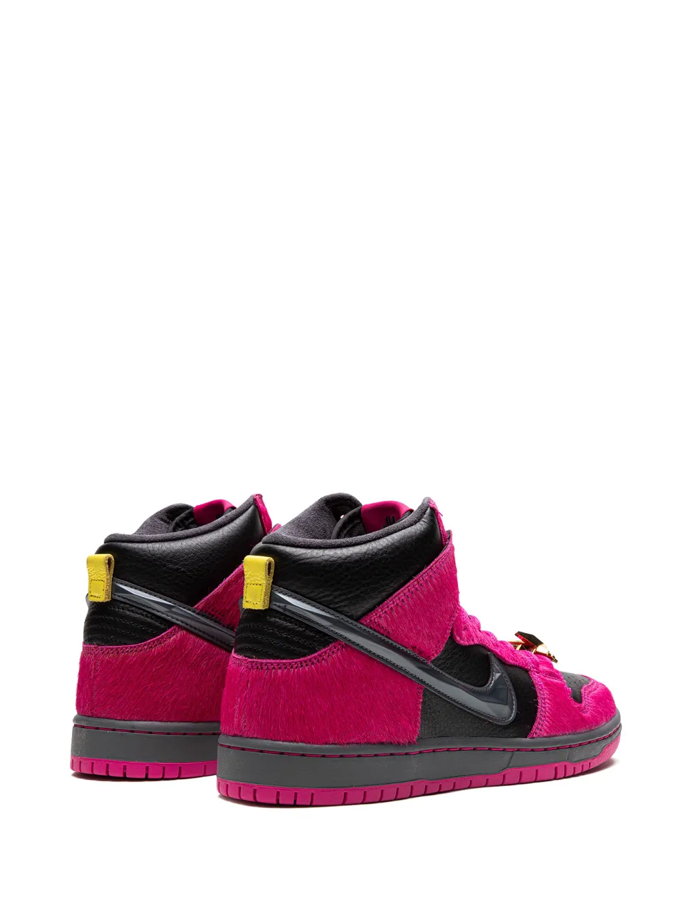 Кроссовки Dunk High Run The Jewels Nike, розовый — фото 3