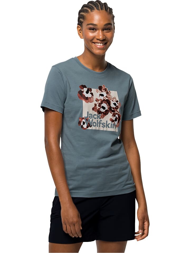

Футболка Jack Wolfskin Shirt Florell, синий