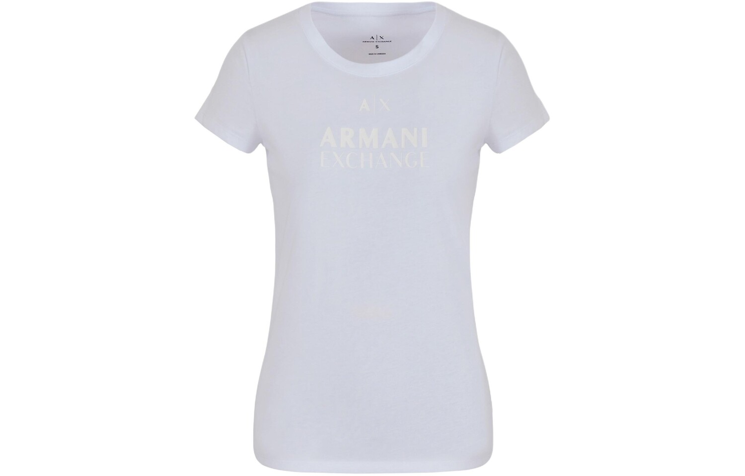 

Футболка женская белая Armani Exchange
