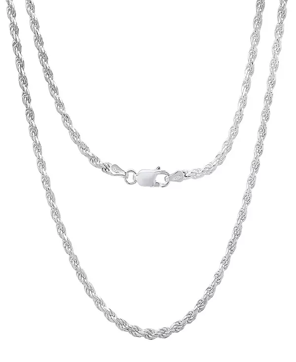 

Ожерелье-Цепочка унисекс из стерлингового серебра Steeltime, silver