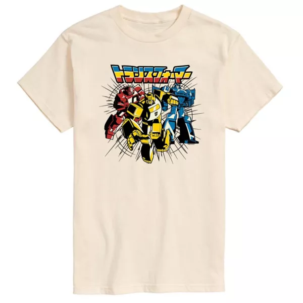 

Мужская футболка Transformers с графическим принтом Noir Group Licensed Character, бежевый