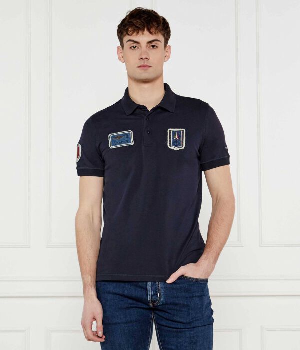 

Рубашка поло Regular fit Aeronautica Militare, синий