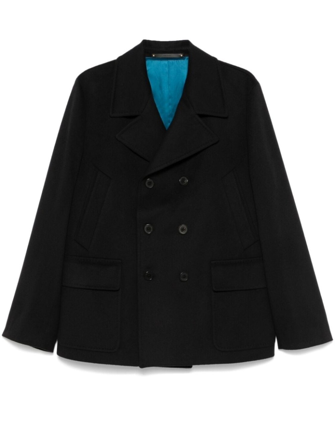

Двубортный бушлат Paul Smith, черный