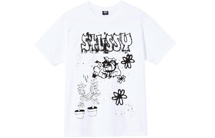 

Футболка унисекс Stussy, зеленый