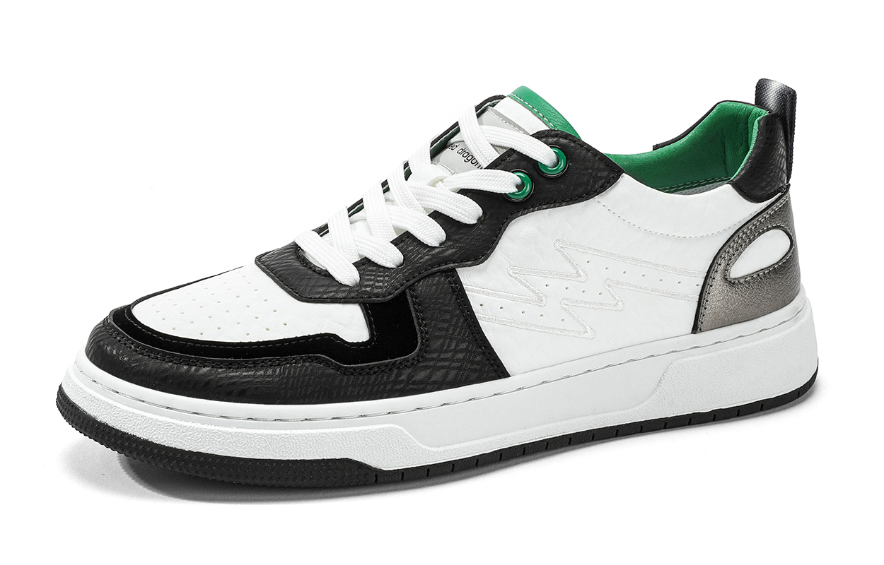 

Кроссовки Abrasion Resistant High Top Skateboard Shoes Men's RED DRAGONFLY, черный/белый