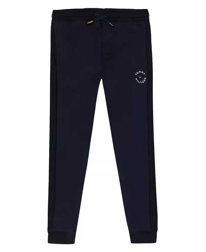 

Мягкие флисовые спортивные брюки для малышей и мальчиков Essential Soft Fleece Joggers Tommy Hilfiger, черный