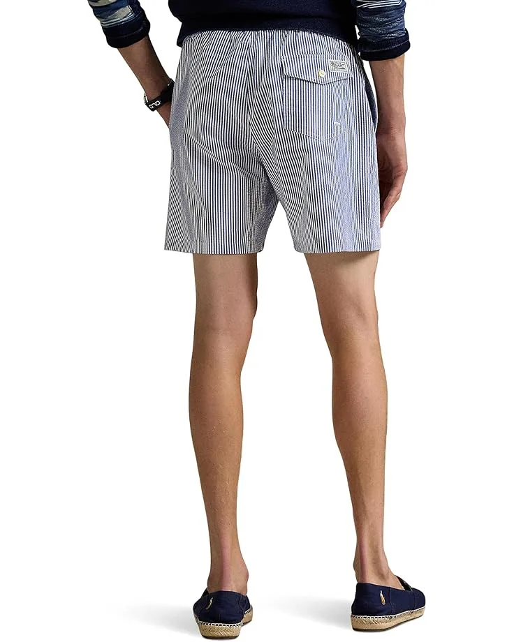 Шорты Polo Ralph Lauren Seersucker Traveler Trunk, Cruise Royal Seersucker — фото 2