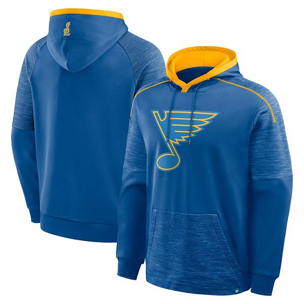 

Мужской синий свитшот с капюшоном St Louis Blues Goaltender Defender Fanatics