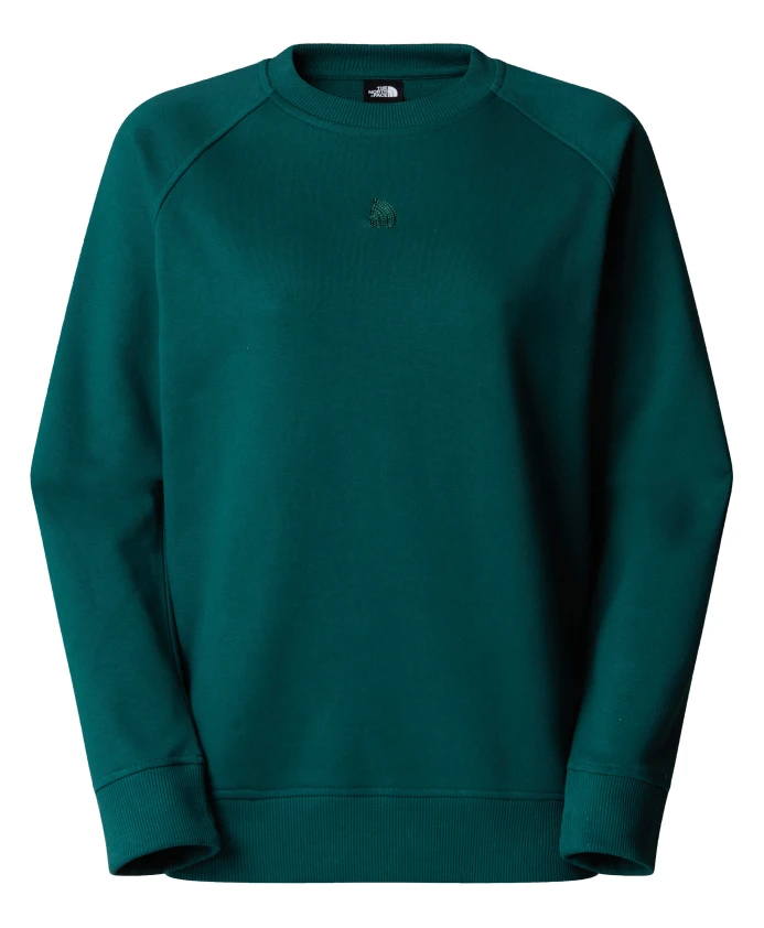 

Свитшот с графическим принтом и круглым вырезом The North Face, зеленый