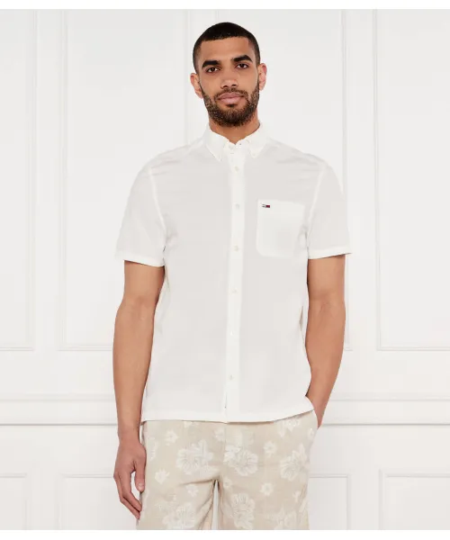 

Рубашка Regular fit Tommy Jeans, белый