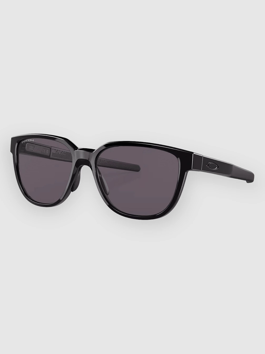 

Полированные черные солнцезащитные очки Actator Oakley, серый