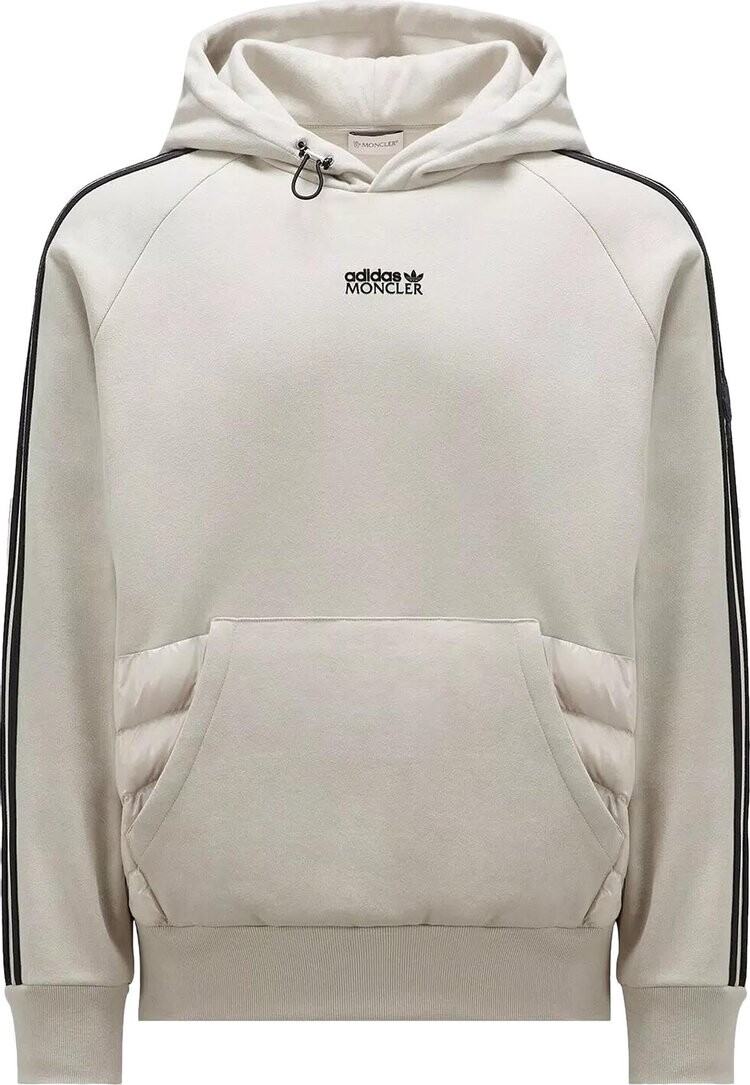 

Худи Moncler x adidas Fleece 'Stone Grey', серый