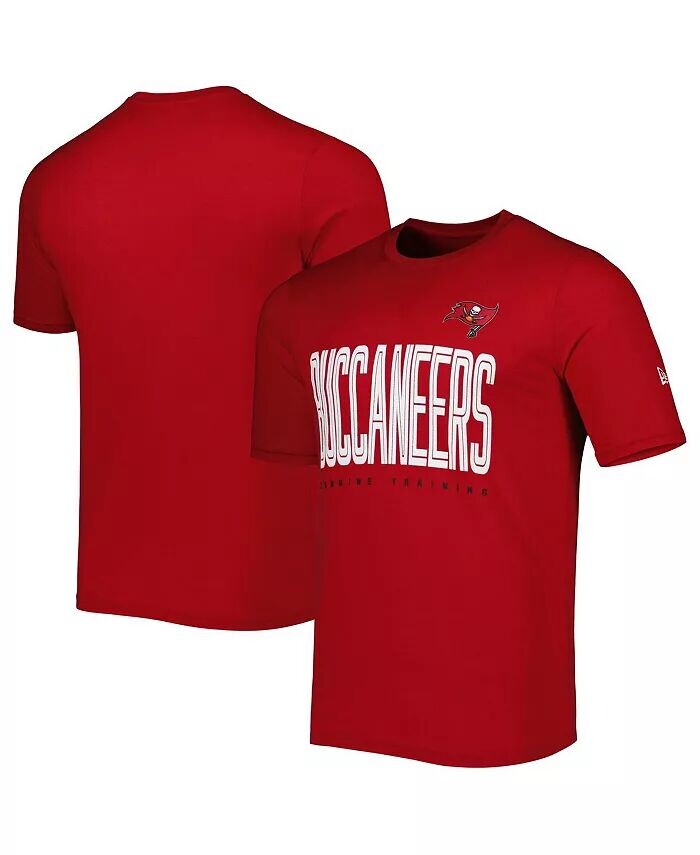 

Мужская красная футболка Tampa Bay Buccaneers Joint Authentic Training Huddle Up New Era