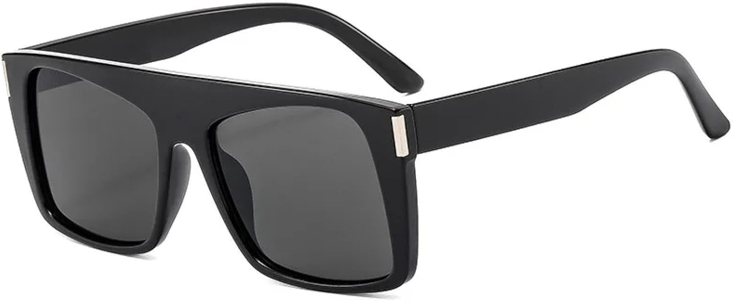 

Винтажные солнцезащитные очки, модные мужские солнцезащитные очки для активного отдыха, женские солнцезащитные очки с защитой от УФ-излучения UV400, очки для вождения TKKTLLT, Black Gray