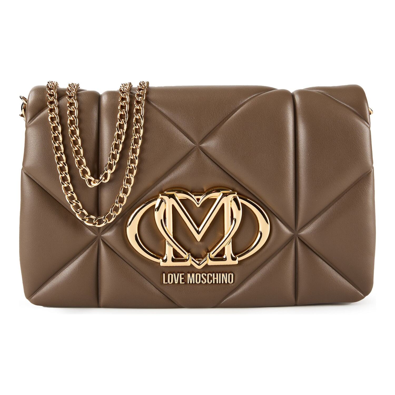 

Love Moschino Сумка через плечо в темно-коричневом цвете