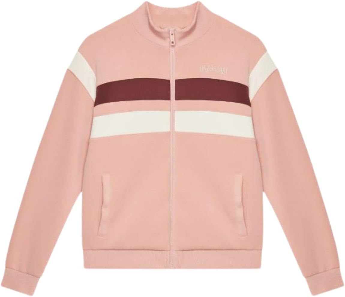 

GUESS Женская экологичная толстовка Suzanne с молнией, Beloved Pink