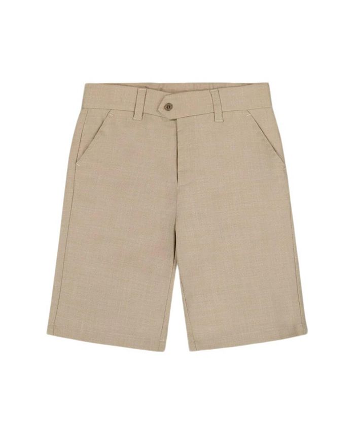 

Бермуды для мальчиков с наклонными карманами - малыши, подростки Deux par Deux, коричневый/бежевый