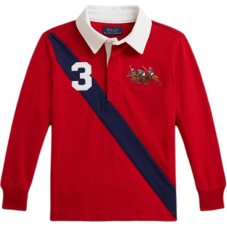 

Детские поло Polo Ralph Lauren, красный