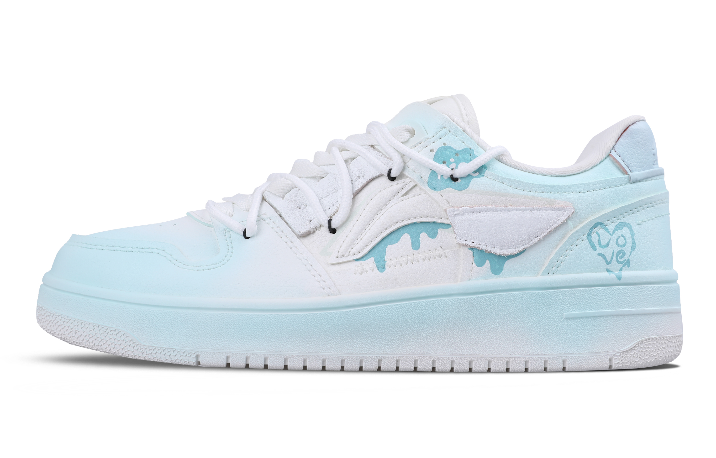 

Кроссовки для скейтбординга LiNing Tianji Low-Top, мужские, бирюзовые
