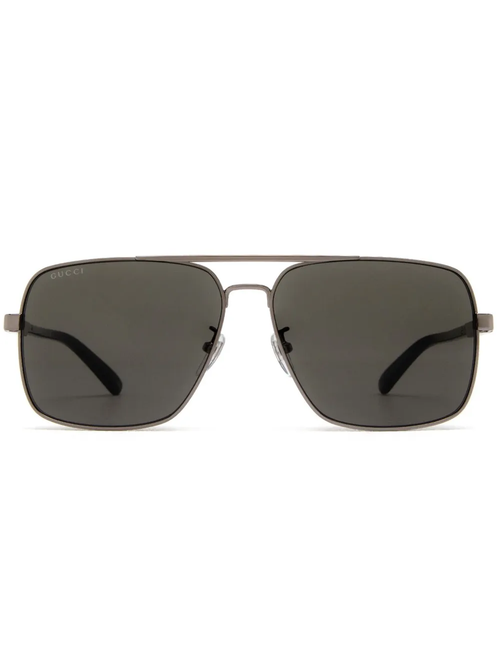 

Солнцезащитные очки-пилоты Gucci Eyewear, серебяный