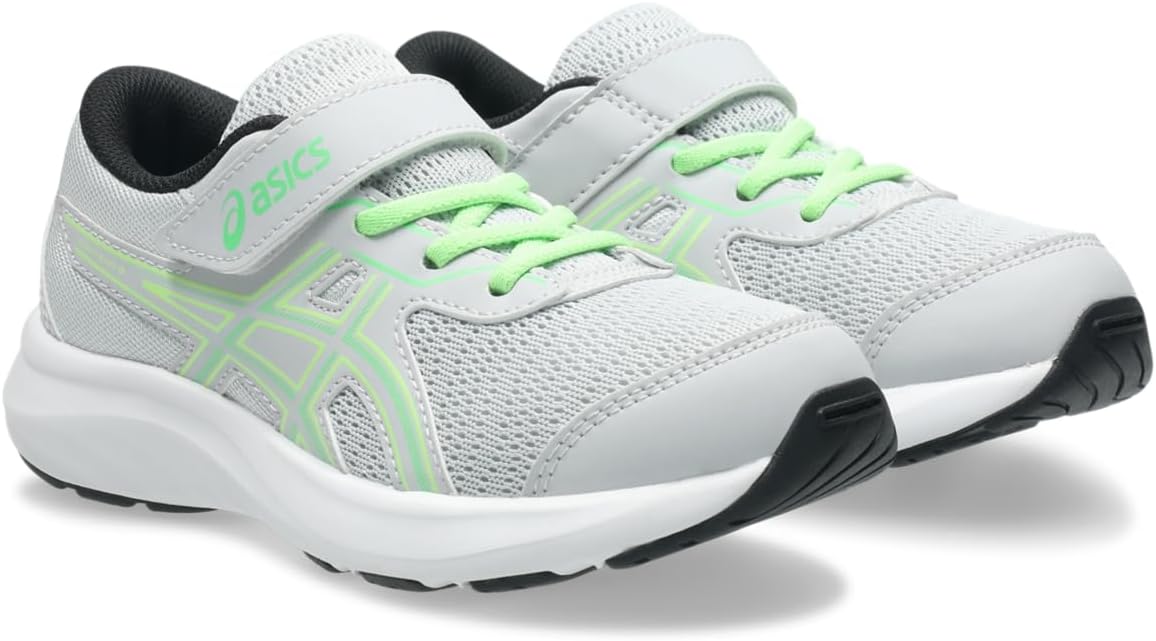 Кроссовки ASICS Boys Contend 9 Ps (для малышей/детей младшего возраста), зеленый/серый — фото 2