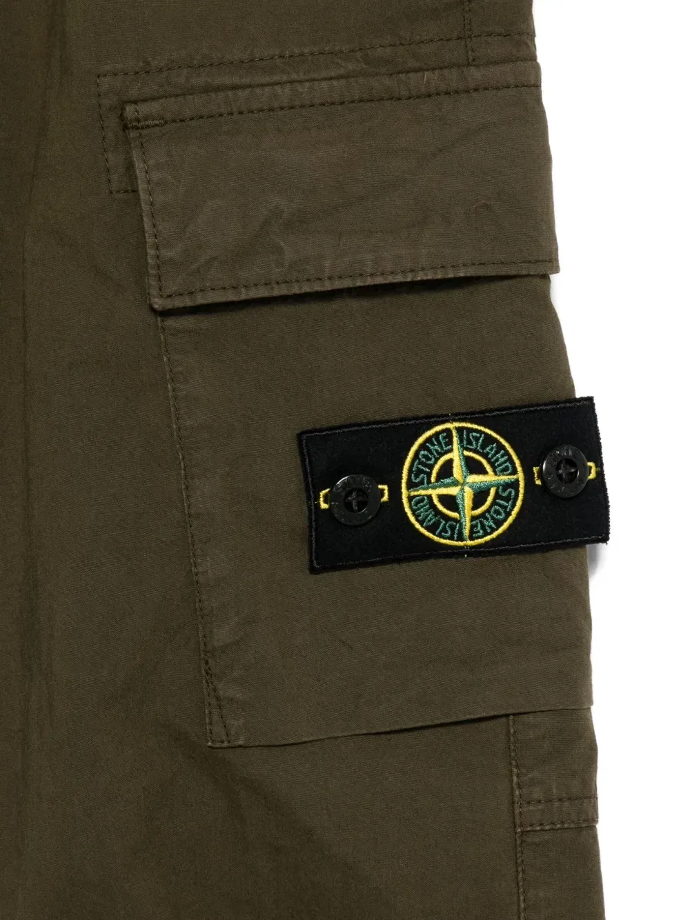 Брюки карго Stone Island Junior, зеленый — фото 3