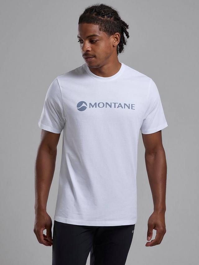 

Футболка из органического хлопка с моноблоком и логотипом Montane, белый