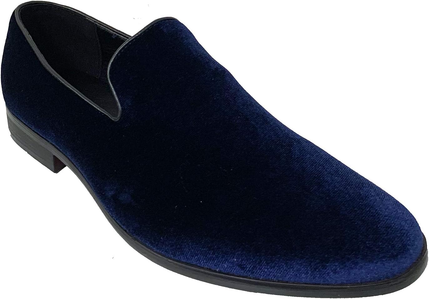 

Мужские классические туфли G4U-Alberto Fellini из бархата, формальные лоферы, модные слипоны для смокинга, сценические, для свадьбы и вечеринки, темно-синий