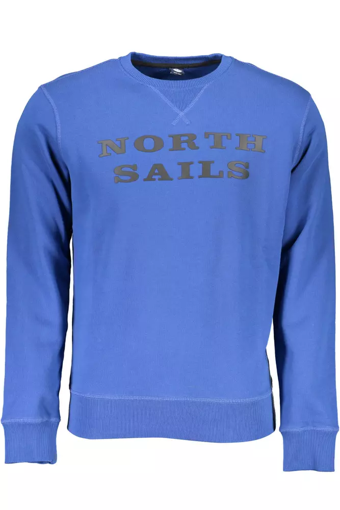 

Синий хлопковый мужской свитер North Sails