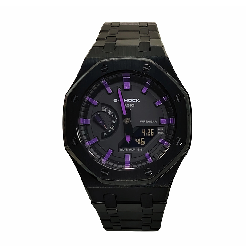 

Мужские часы CASIO Liquid Crystal/Analog Dual Display Series 44 мм черные