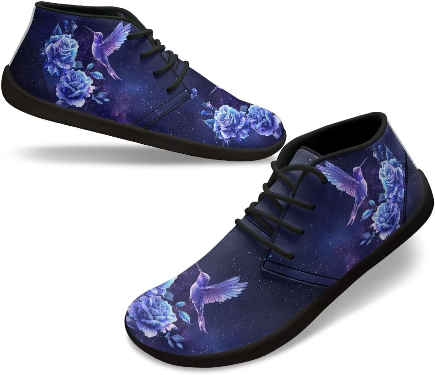 Кроссовки Rooster Athletic, туфли-слипоны Hummingbird, плоские туфли, широкие обувь босоножки для мужчин и женщин, с нулевым перепадом подошвы, легкие тренировочные кроссовки Chririnla, голубой — фото 3
