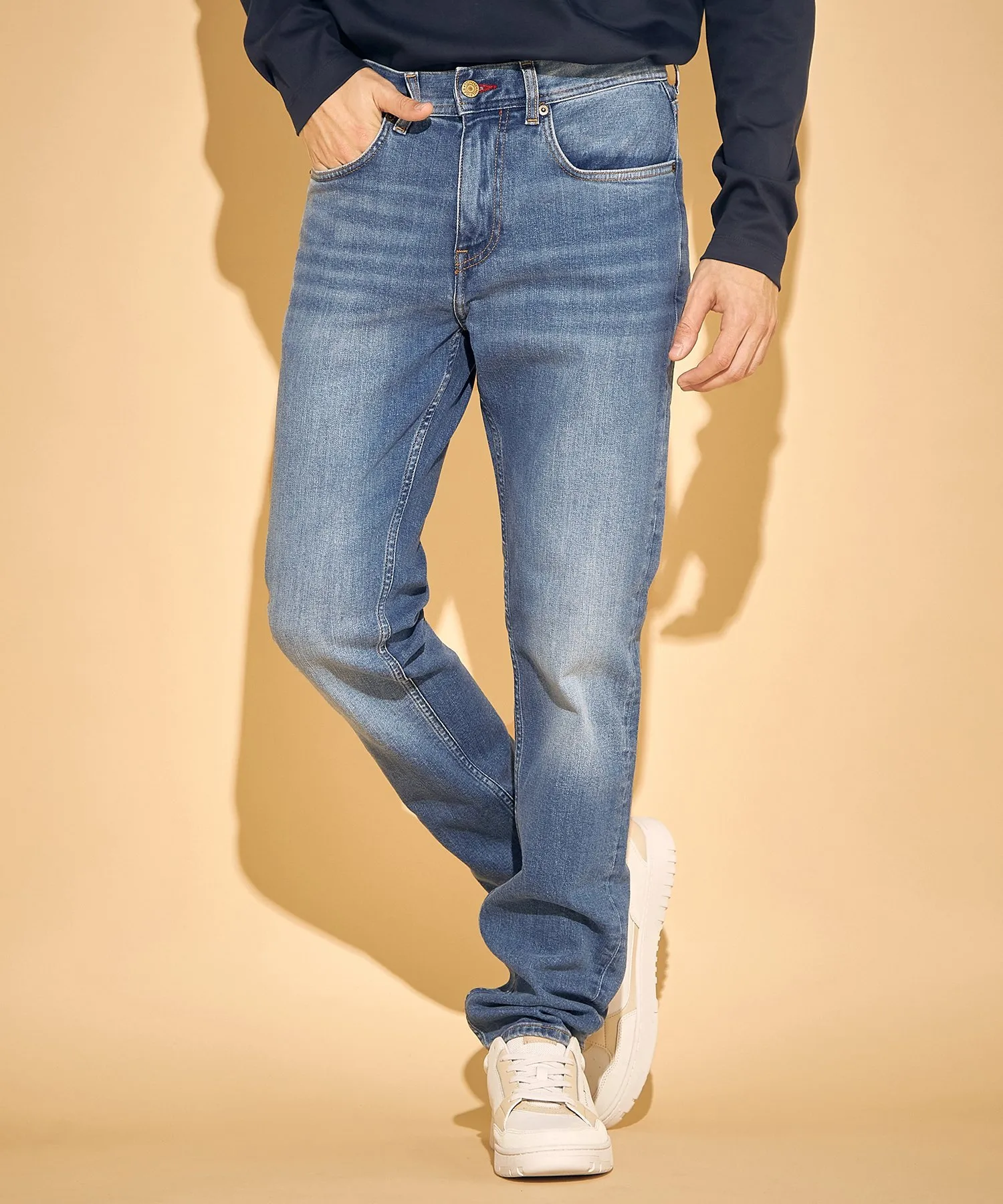 Джинсы прямого кроя Denton TOMMY HILFIGER, Indigo 1BB