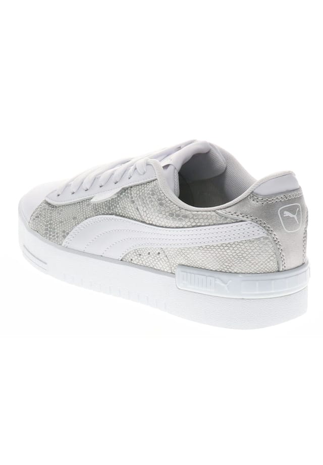 Низкие кеды jada snake premium Puma, серебряный — фото 3